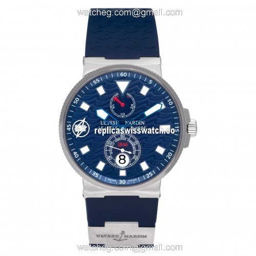 Ulysse Nardin 263-68 Maxi Marine Automatic Male Stainless Steel Watches Ulysse Nardin 263-68 Maxi Marine Automatic Male Stainless Steel Watches