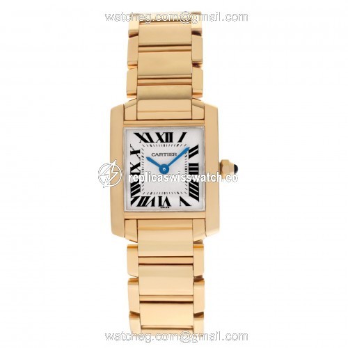 Cartier W50002N2 Tank Francaise Quartz Female 18k Yellow Gold Watches Cartier W50002N2 Tank Francaise Quartz Female 18k Yellow Gold Watches