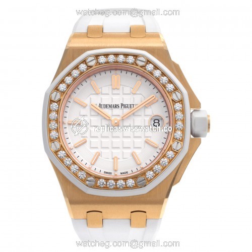 Audemars Piguet 67540OK.ZZ.A010CA.01 Royal Oak Offshore Quartz Female 18k rose gold Watches Audemars Piguet 67540OK.ZZ.A010CA.01 Royal Oak Offshore Quartz Female 18k rose gold Watches