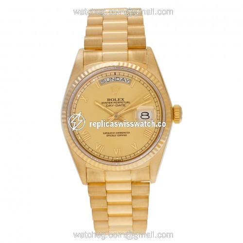 Rolex 18038 Day-Date Automatic Male 18k yellow gold Watches Rolex 18038 Day-Date Automatic Male 18k yellow gold Watches