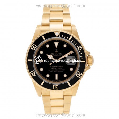 Rolex 16808 Submariner Automatic Unisex 18k yellow gold Watches Rolex 16808 Submariner Automatic Unisex 18k yellow gold Watches