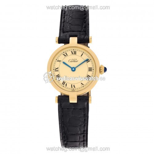 Cartier 052429 Vendome Quartz Female Vermeil Watches Cartier 052429 Vendome Quartz Female Vermeil Watches