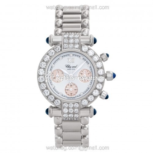 Chopard 719173 Imperiale Quartz Female 18k White Gold Watches Chopard 719173 Imperiale Quartz Female 18k White Gold Watches