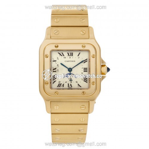 Cartier 819901 Santos Quartz Unisex 18k yellow gold Watches Cartier 819901 Santos Quartz Unisex 18k yellow gold Watches