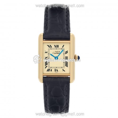 Cartier Cartier 1635 Must de Manual Female Vermeil Watches Cartier Cartier 1635 Must de Manual Female Vermeil Watches