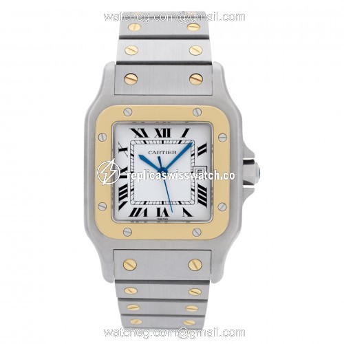 Cartier ac 23.80 Santos Automatic Unisex Stainless Steel Watches Cartier ac 23.80 Santos Automatic Unisex Stainless Steel Watches