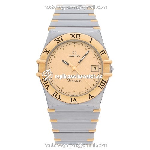 Omega 39610701 Constellation Quartz Male 18k gold & Stainless Steel Watches Omega 39610701 Constellation Quartz Male 18k gold & Stainless Steel Watches