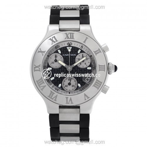 Cartier W10125U2 Chronoscaph Quartz Unisex Stainless Steel Watches Cartier W10125U2 Chronoscaph Quartz Unisex Stainless Steel Watches