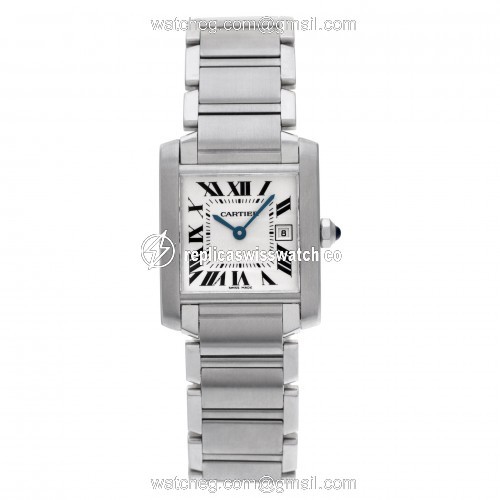 Cartier WSTA0005 Tank Francaise Quartz Male Stainless Steel Watches Cartier WSTA0005 Tank Francaise Quartz Male Stainless Steel Watches