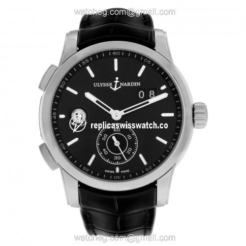 Ulysse Nardin 3343126 Dual Time Automatic Unisex Stainless Steel Watches Ulysse Nardin 3343126 Dual Time Automatic Unisex Stainless Steel Watches