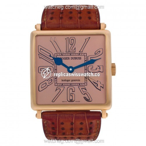 Roger Dubuis G43575 Golden Square Automatic Male 18k rose gold Watches Roger Dubuis G43575 Golden Square Automatic Male 18k rose gold Watches