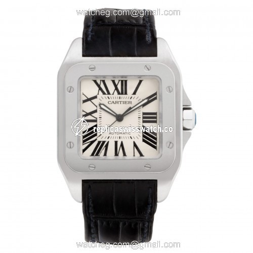 Cartier W20073X8 Santos 100 Automatic Male Stainless Steel Watches Cartier W20073X8 Santos 100 Automatic Male Stainless Steel Watches