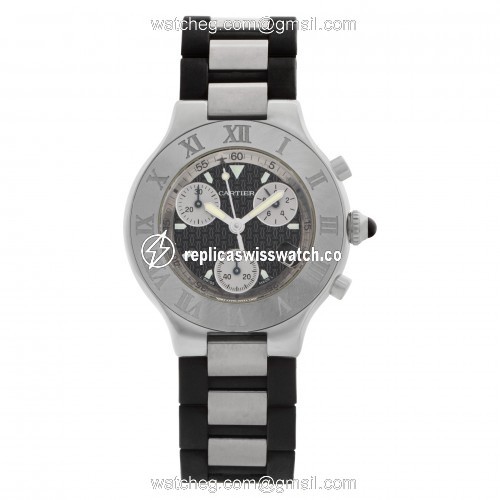 Cartier W10125U2 Chronoscaph 21 Quartz Unisex Stainless Steel Watches Cartier W10125U2 Chronoscaph 21 Quartz Unisex Stainless Steel Watches