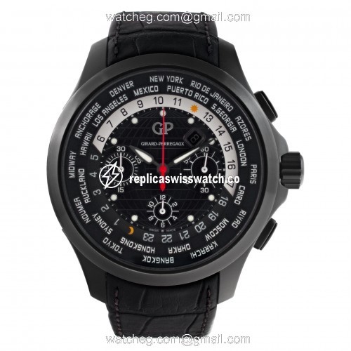Girard Perregaux 49700-21-631 BB6C Traveller Automatic Male Titanium Watches Girard Perregaux 49700-21-631 BB6C Traveller Automatic Male Titanium Watches