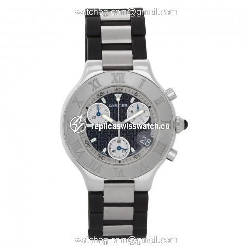 Cartier W10125U2 Chronoscaph 21 Quartz Unisex Stainless Steel Watches Cartier W10125U2 Chronoscaph 21 Quartz Unisex Stainless Steel Watches