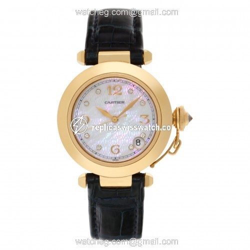 Cartier 1035 Pasha 35 Automatic Unisex 18k yellow gold Watches Cartier 1035 Pasha 35 Automatic Unisex 18k yellow gold Watches