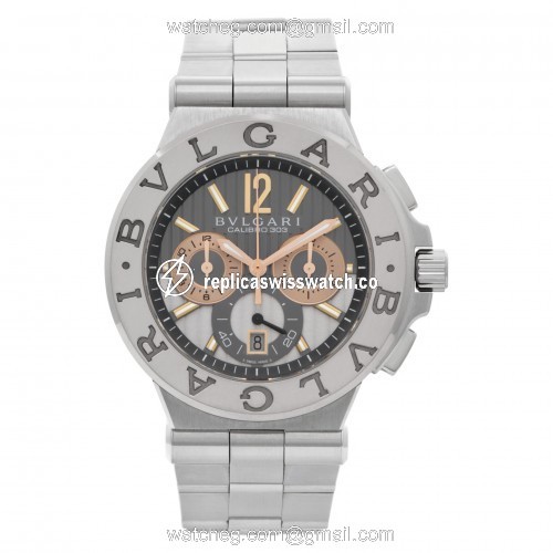 Bvlgari dg 42 swg ch Diagono Calibro 303 Automatic Male Stainless Steel Watches Bvlgari dg 42 swg ch Diagono Calibro 303 Automatic Male Stainless Steel Watches
