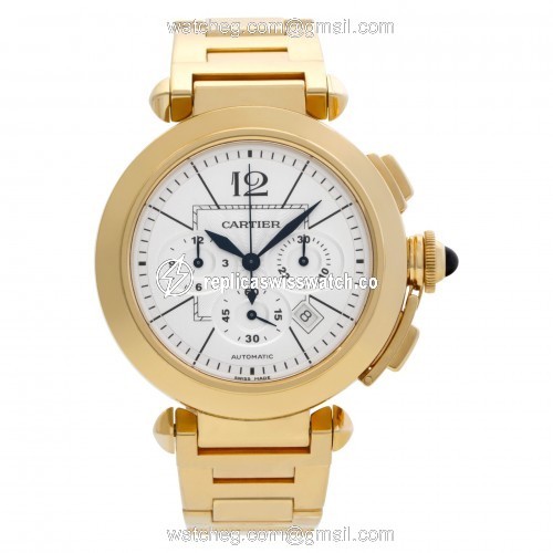 Cartier W30201H9 Pasha 42mm Automatic Male 18k yellow gold Watches Cartier W30201H9 Pasha 42mm Automatic Male 18k yellow gold Watches