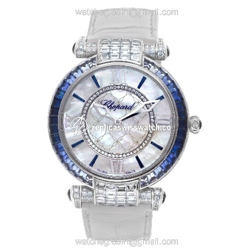 Chopard 384239-1013 Imperial Automatic Female 18k White Gold Watches Chopard 384239-1013 Imperial Automatic Female 18k White Gold Watches