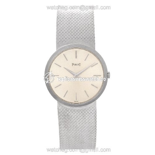 Piaget 9633 Classic Manual Male 18k White Gold Watches Piaget 9633 Classic Manual Male 18k White Gold Watches