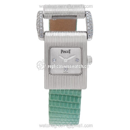 Piaget 5222 Protocol Quartz Female 18k White Gold Watches Piaget 5222 Protocol Quartz Female 18k White Gold Watches