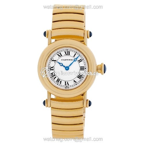 Cartier 1440 Diabolo Quartz Unisex 18k Yellow Gold Watches Cartier 1440 Diabolo Quartz Unisex 18k Yellow Gold Watches