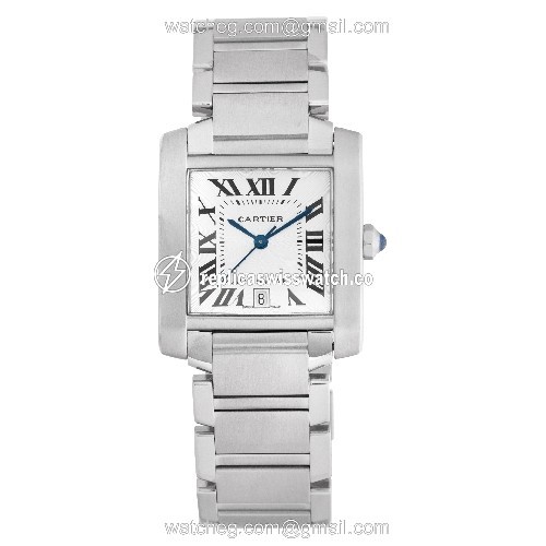 Cartier W51002Q3 Tank Francaise Automatic Unisex Stainless Steel Watches Cartier W51002Q3 Tank Francaise Automatic Unisex Stainless Steel Watches
