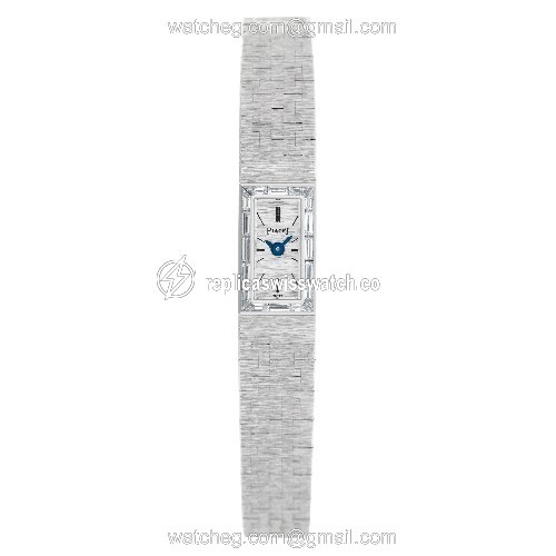 Piaget 1343 Classic Manual Female 18k White Gold Watches Piaget 1343 Classic Manual Female 18k White Gold Watches