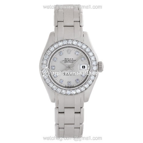 Rolex 80299 Pearlmaster Automatic Female 18k White Gold Watches Rolex 80299 Pearlmaster Automatic Female 18k White Gold Watches