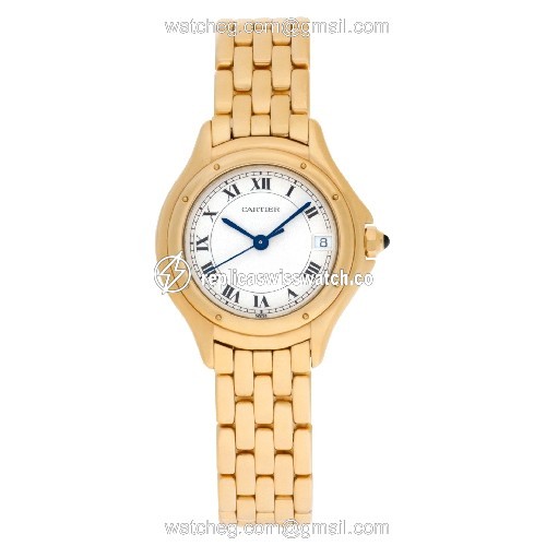 Cartier Cartier 1463 Cougar Quartz Female 18k yellow gold Watches Cartier Cartier 1463 Cougar Quartz Female 18k yellow gold Watches