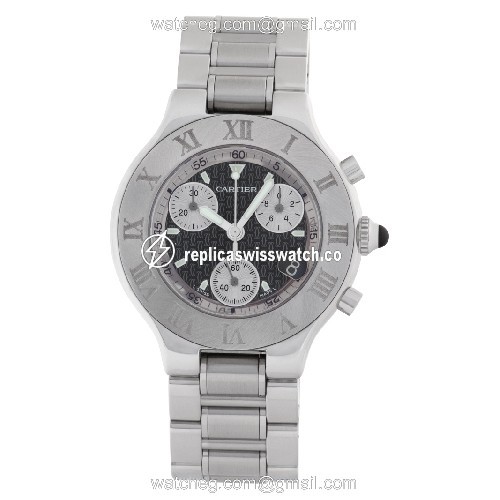 Cartier W10172T2 Chronoscaph Quartz Unisex Stainless Steel Watches Cartier W10172T2 Chronoscaph Quartz Unisex Stainless Steel Watches
