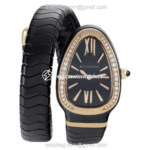 Bvlgari 102532 Serpenti Quartz Female Ceramic Watches Bvlgari 102532 Serpenti Quartz Female Ceramic Watches