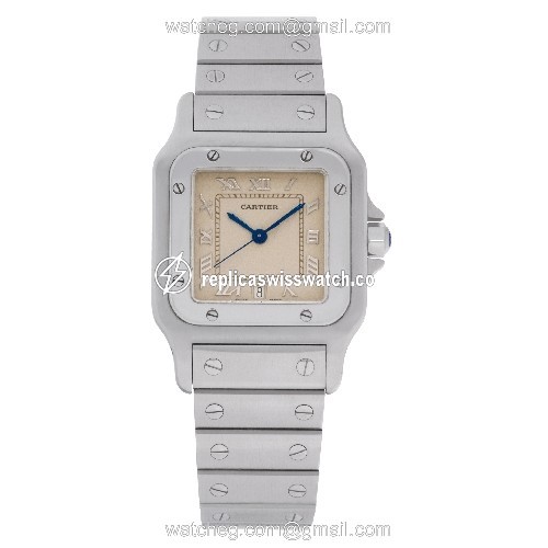 Cartier W20025D6/1564 Santos Quartz Male Stainless Steel Watches Cartier W20025D6/1564 Santos Quartz Male Stainless Steel Watches