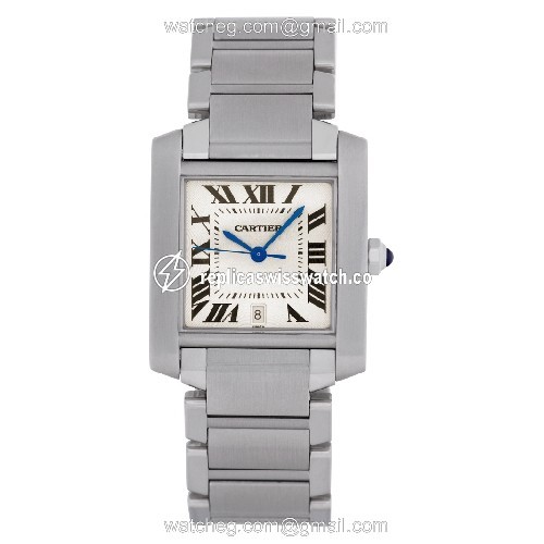 Cartier W51002Q3 Tank Francaise Automatic Unisex Stainless Steel Watches Cartier W51002Q3 Tank Francaise Automatic Unisex Stainless Steel Watches