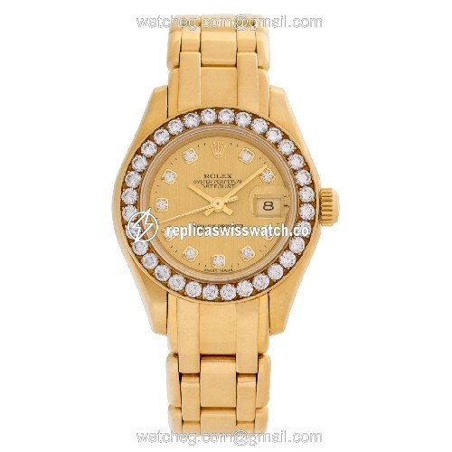 Rolex 80298 Pearlmaster Automatic Female 18k yellow gold Watches Rolex 80298 Pearlmaster Automatic Female 18k yellow gold Watches