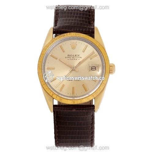 Rolex 15505 Date Automatic Male gold shell Watches Rolex 15505 Date Automatic Male gold shell Watches