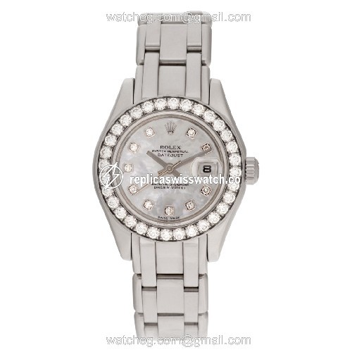 Rolex 80299 Pearlmaster Automatic Female 18k White Gold Watches Rolex 80299 Pearlmaster Automatic Female 18k White Gold Watches