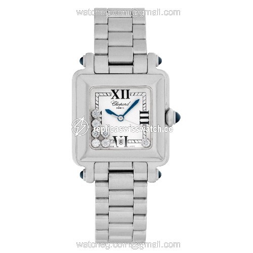 Chopard 27/8349-23 Happy Sport Quartz Female Stainless Steel Watches Chopard 27/8349-23 Happy Sport Quartz Female Stainless Steel Watches