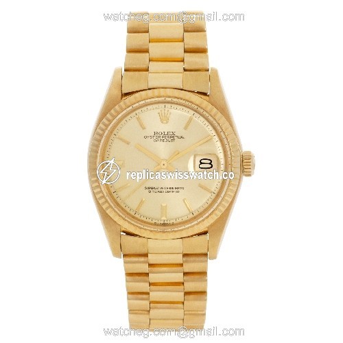 Rolex 1601 Datejust Automatic Male 18k yellow gold Watches Rolex 1601 Datejust Automatic Male 18k yellow gold Watches