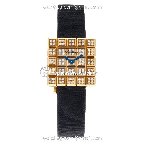 Chopard 13/7003-20 Ice Cube Quartz Female 18k yellow gold Watches Chopard 13/7003-20 Ice Cube Quartz Female 18k yellow gold Watches