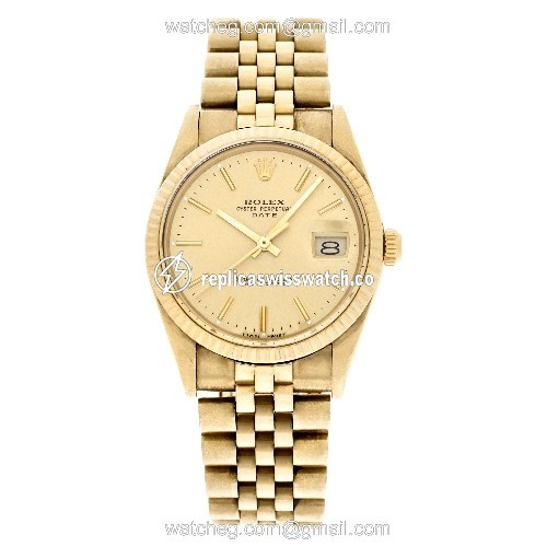 Rolex 15037 Date Automatic Unisex 14k yellow gold Watches Rolex 15037 Date Automatic Unisex 14k yellow gold Watches