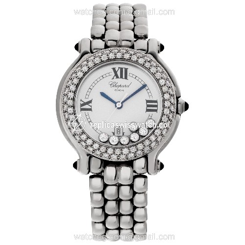 Chopard 8236 Happy Diamond Quartz Female Stainless Steel Watches Chopard 8236 Happy Diamond Quartz Female Stainless Steel Watches