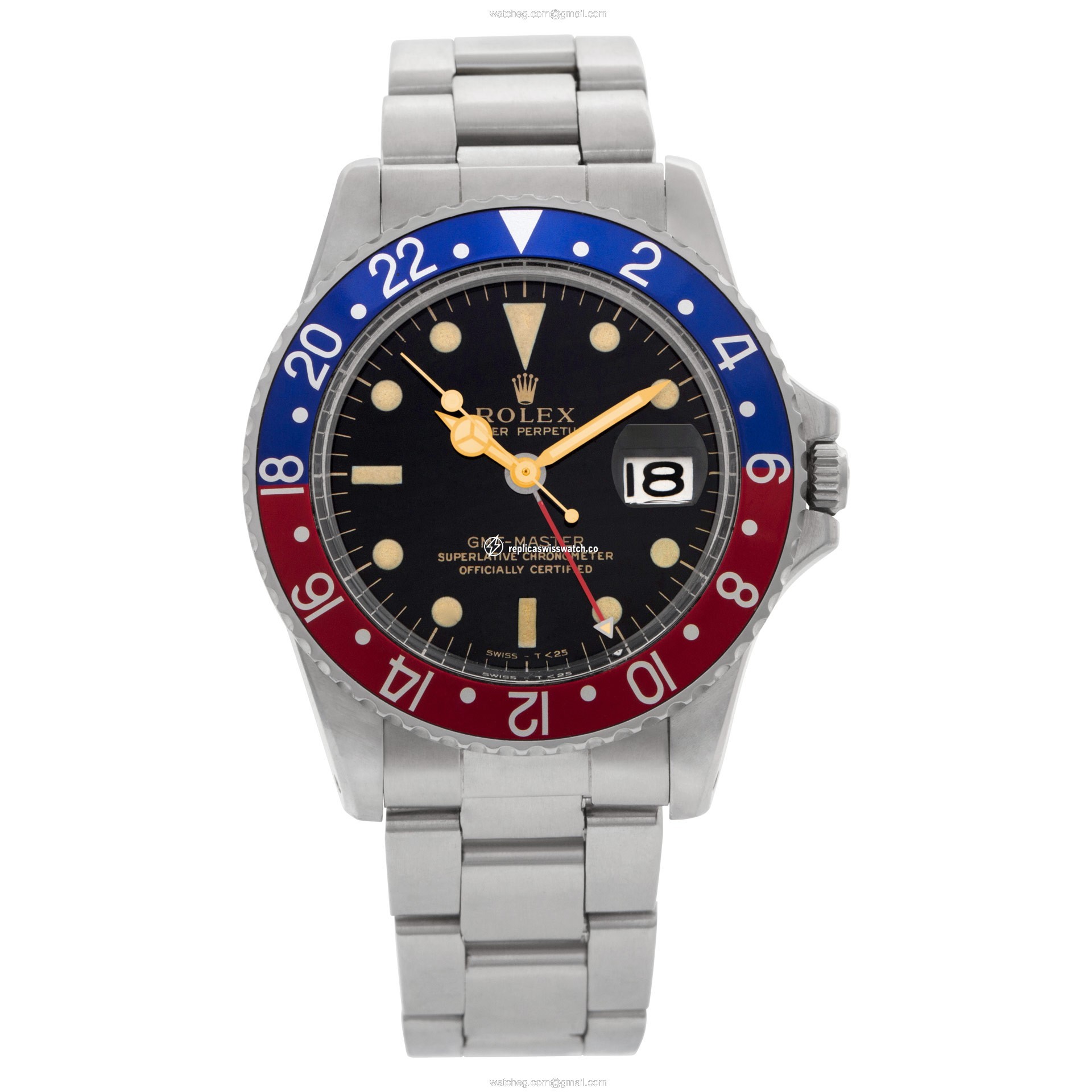 Rolex 1675 GMT-Master Automatic Male Stainless Steel Watches Rolex 1675 GMT-Master Automatic Male Stainless Steel Watches