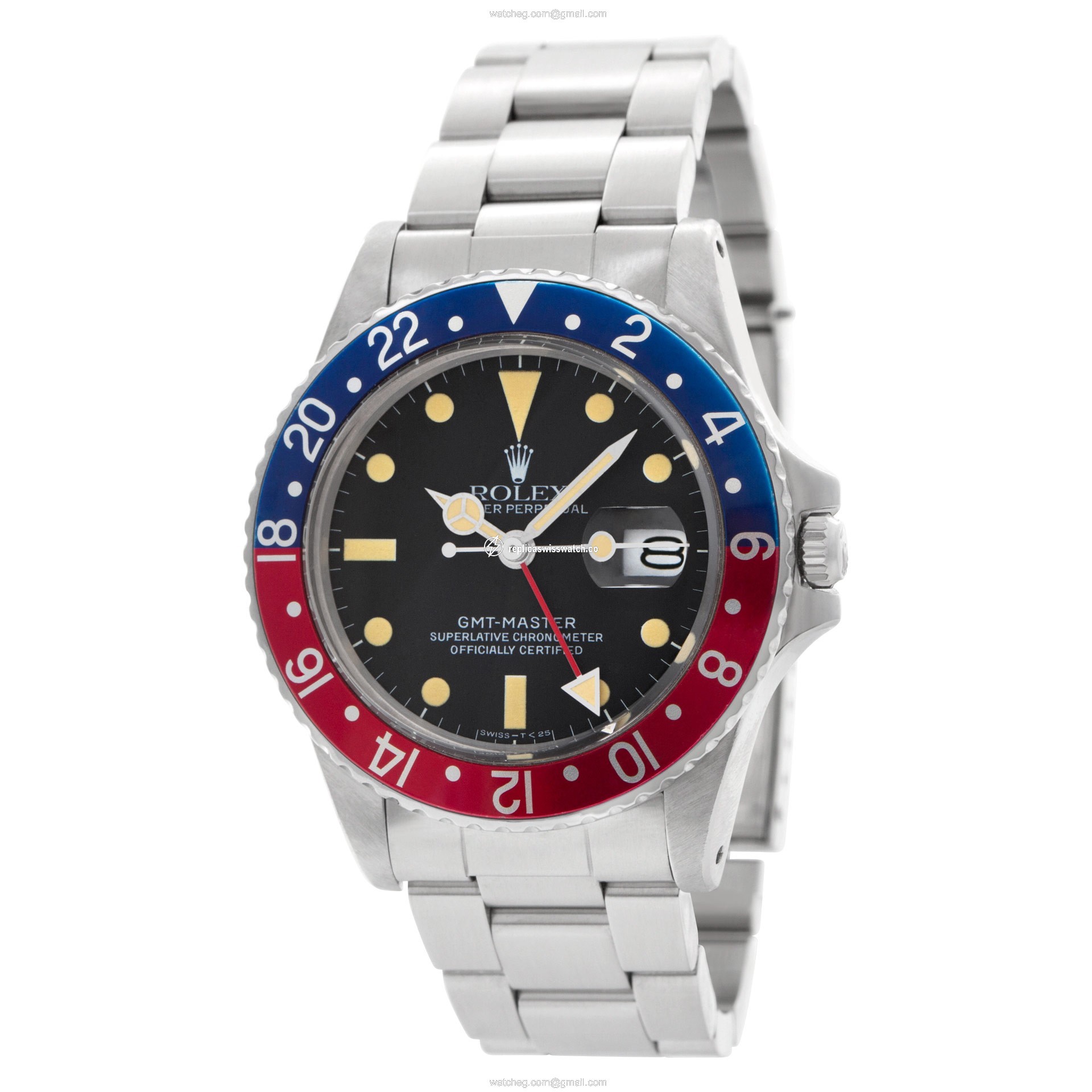 Rolex 16750 GMT-Master Automatic Male Stainless Steel Watches Rolex 16750 GMT-Master Automatic Male Stainless Steel Watches