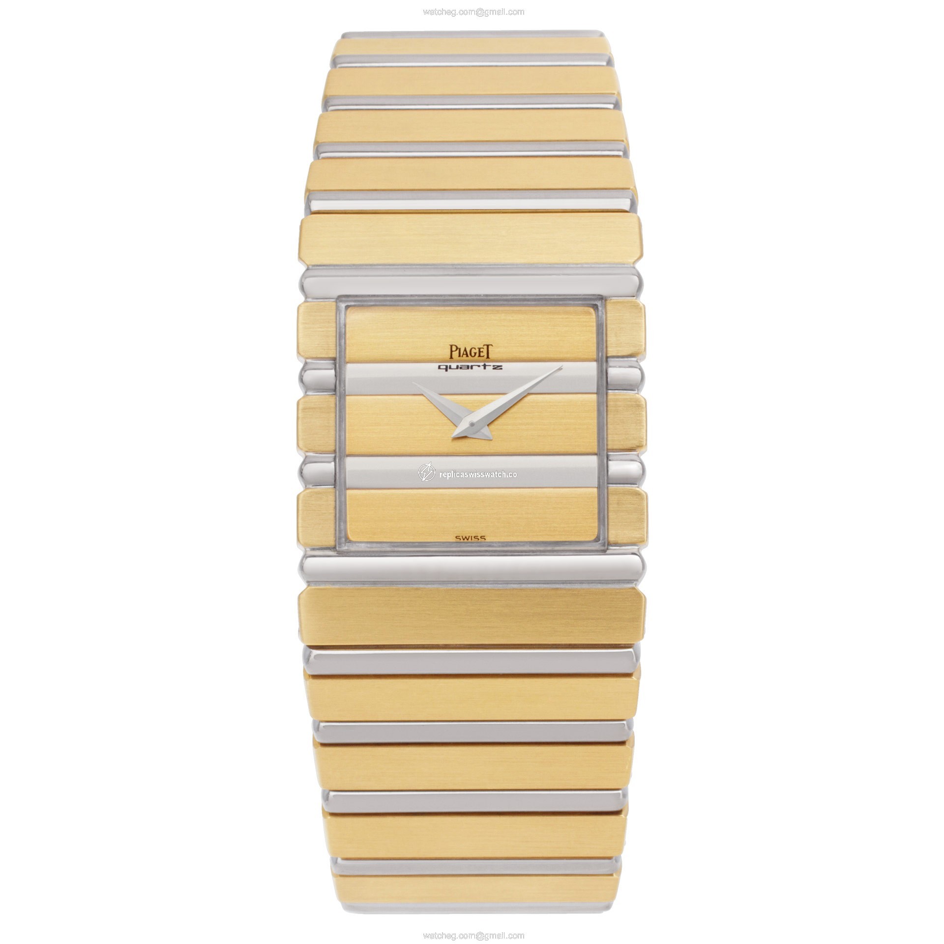 Piaget 7131c701 Polo Quartz Male 18k White & Yellow Gold Watches Piaget 7131c701 Polo Quartz Male 18k White & Yellow Gold Watches