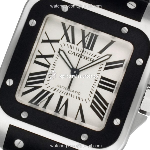 Cartier w20121u2 Santos 100 Automatic Male Stainless Steel Watches Cartier w20121u2 Santos 100 Automatic Male Stainless Steel Watches