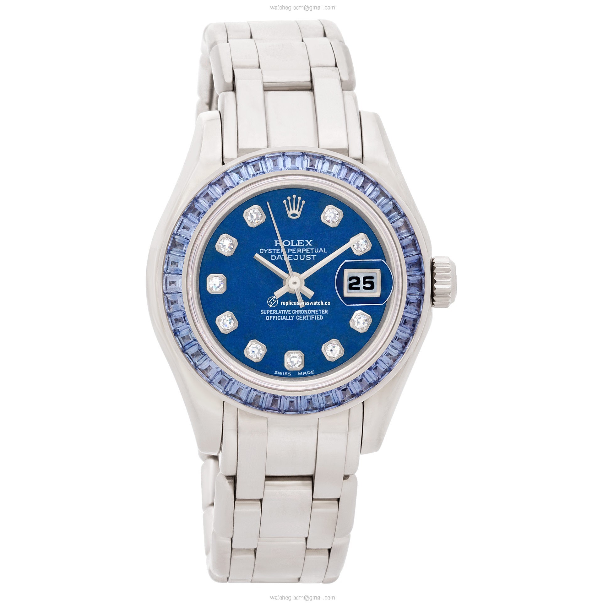 Rolex 80309 Pearlmaster Automatic Female 18k White Gold Watches Rolex 80309 Pearlmaster Automatic Female 18k White Gold Watches