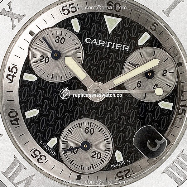 Cartier W10125U2 2424 Chronoscaph 21 Quartz Male Stainless Steel Watches Cartier W10125U2 2424 Chronoscaph 21 Quartz Male Stainless Steel Watches