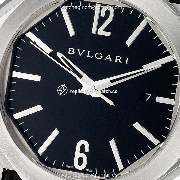 Bvlgari BG0 41 S OCTO Automatic Male Stainless Steel Watches Bvlgari BG0 41 S OCTO Automatic Male Stainless Steel Watches