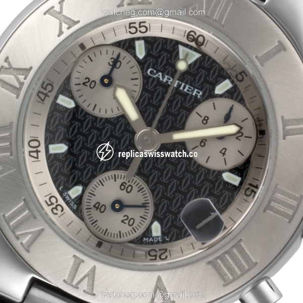 Cartier W10125U2 Chronoscaph 21 Quartz Male Stainless Steel Watches Cartier W10125U2 Chronoscaph 21 Quartz Male Stainless Steel Watches